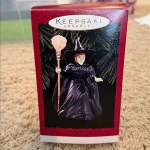 Hallmark Witch of the West Wizard of Oz Ornament 1996 - in original package